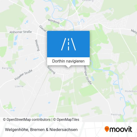 Welgenhöhe Karte