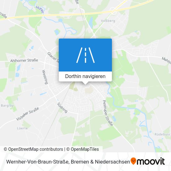 Wernher-Von-Braun-Straße Karte
