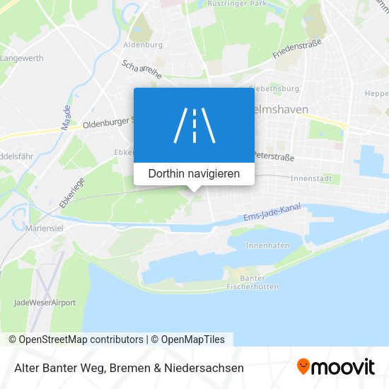 Alter Banter Weg Karte