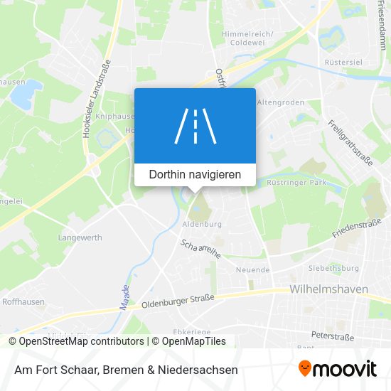 Am Fort Schaar Karte