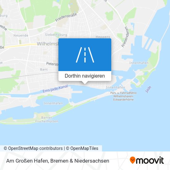 Am Großen Hafen Karte