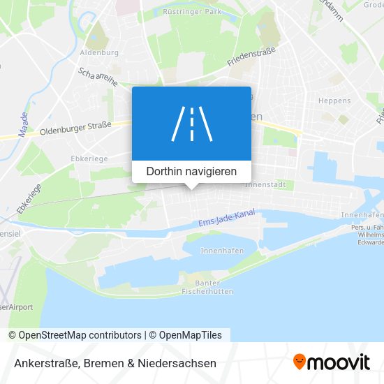 Ankerstraße Karte