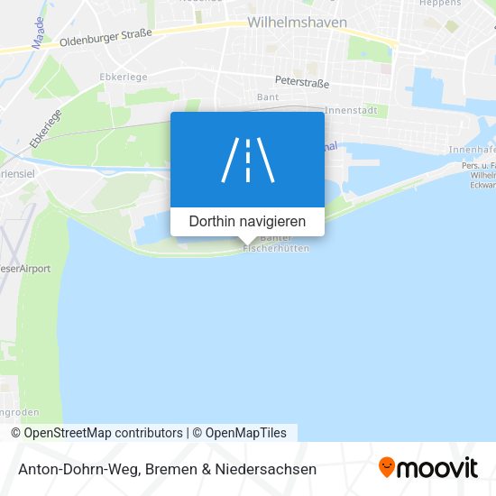 Anton-Dohrn-Weg Karte