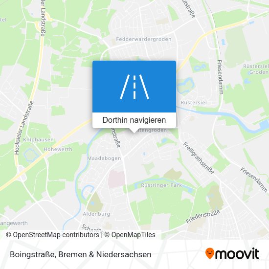 Boingstraße Karte