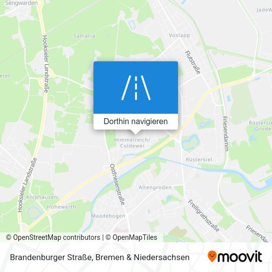 Brandenburger Straße Karte