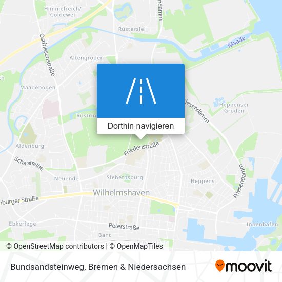 Bundsandsteinweg Karte