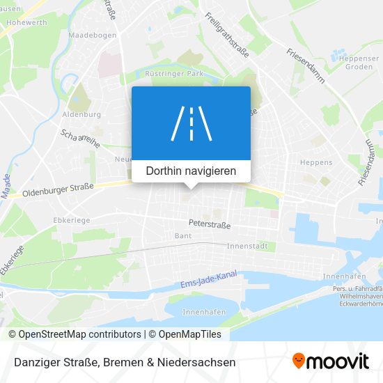 Danziger Straße Karte