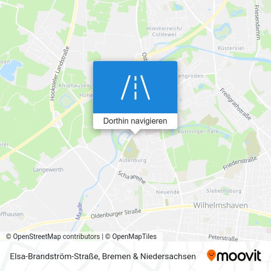 Elsa-Brandström-Straße Karte
