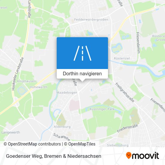 Goedenser Weg Karte