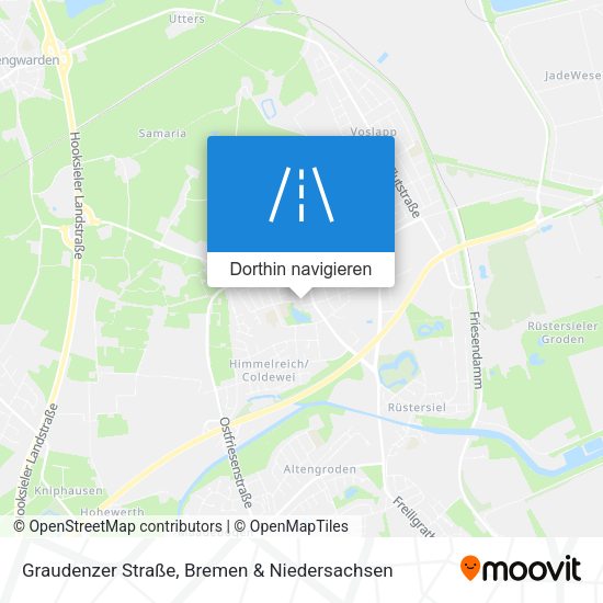 Graudenzer Straße Karte