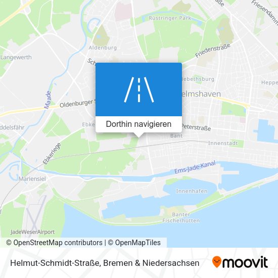 Helmut-Schmidt-Straße Karte