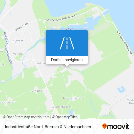 Industriestraße Nord Karte
