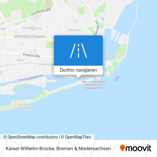 Kaiser-Wilhelm-Brücke Karte