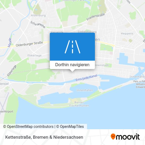 Kettenstraße Karte