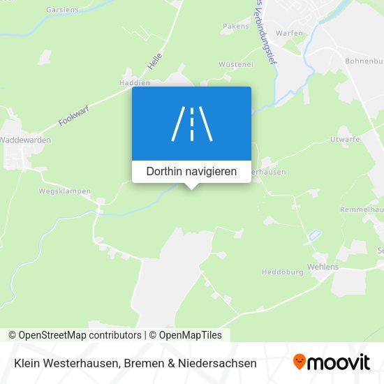 Klein Westerhausen Karte
