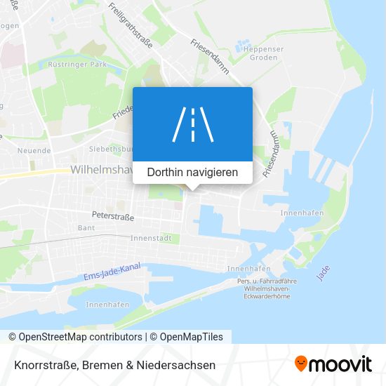 Knorrstraße Karte