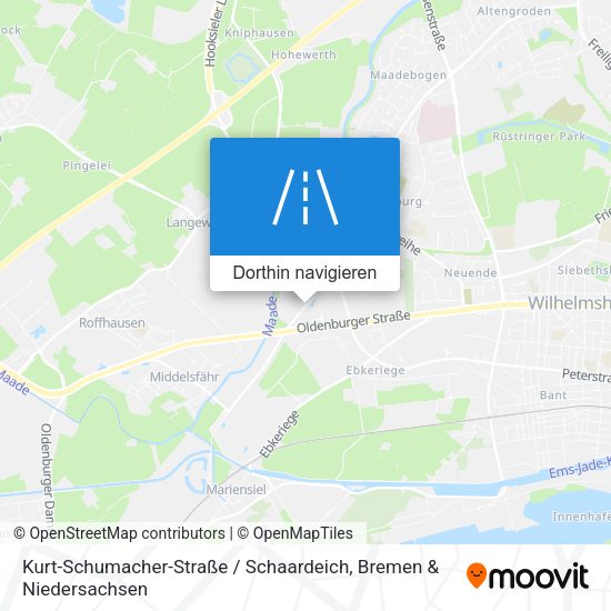 Kurt-Schumacher-Straße / Schaardeich Karte