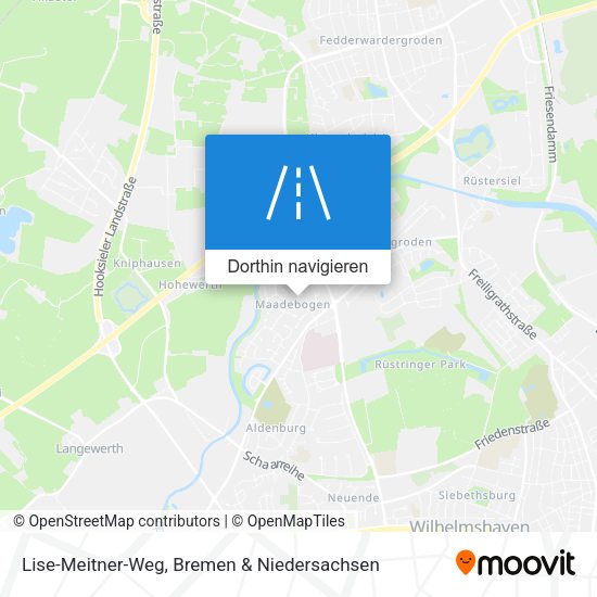 Lise-Meitner-Weg Karte