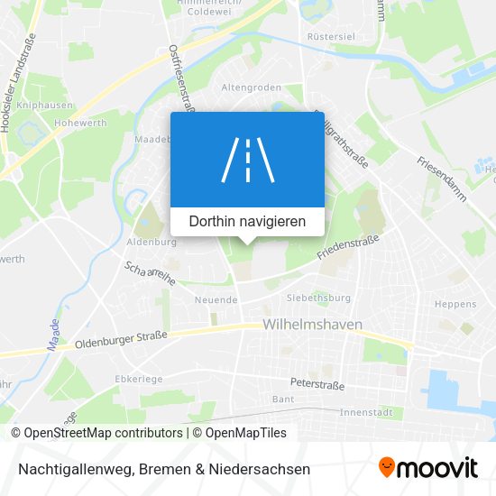 Nachtigallenweg Karte