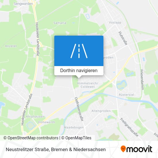 Neustrelitzer Straße Karte