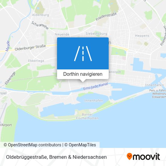 Oldebrüggestraße Karte