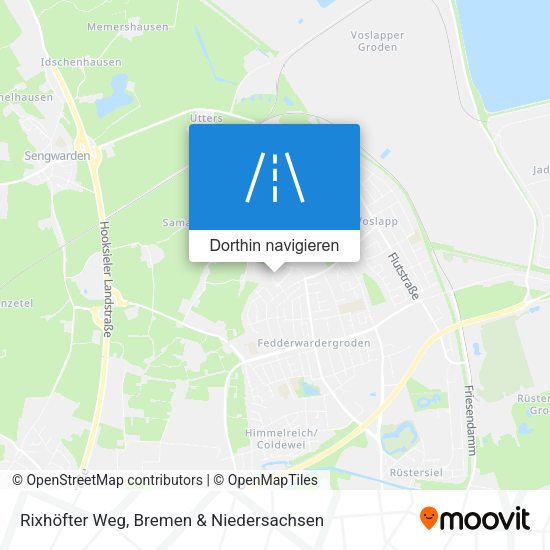 Rixhöfter Weg Karte