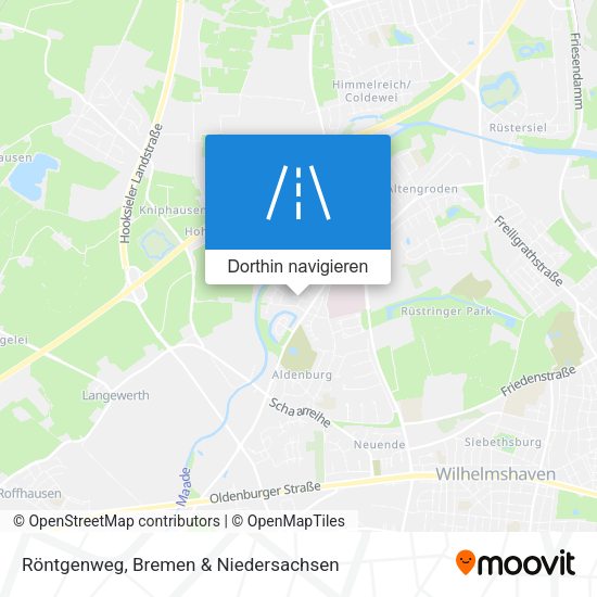 Röntgenweg Karte
