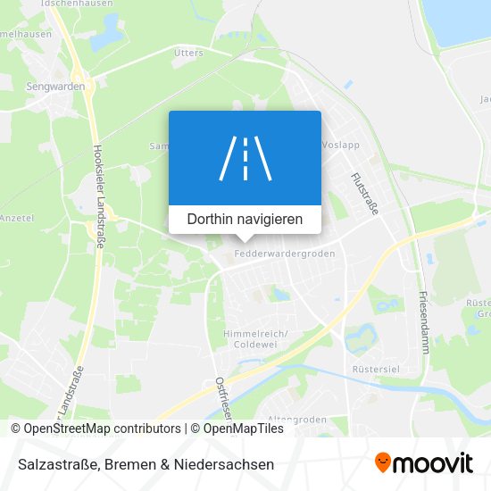 Salzastraße Karte