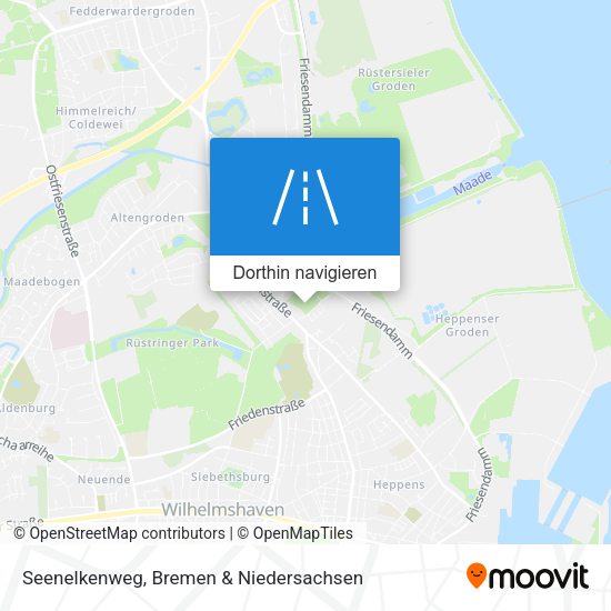 Seenelkenweg Karte