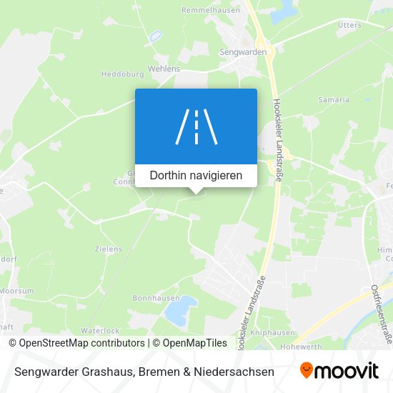 Sengwarder Grashaus Karte