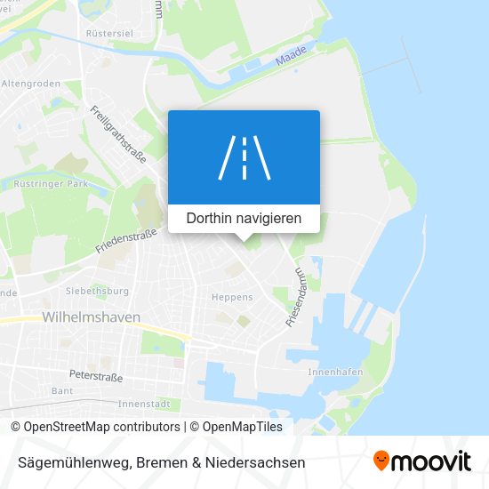 Sägemühlenweg Karte