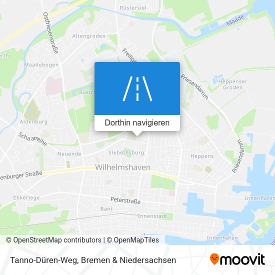 Tanno-Düren-Weg Karte