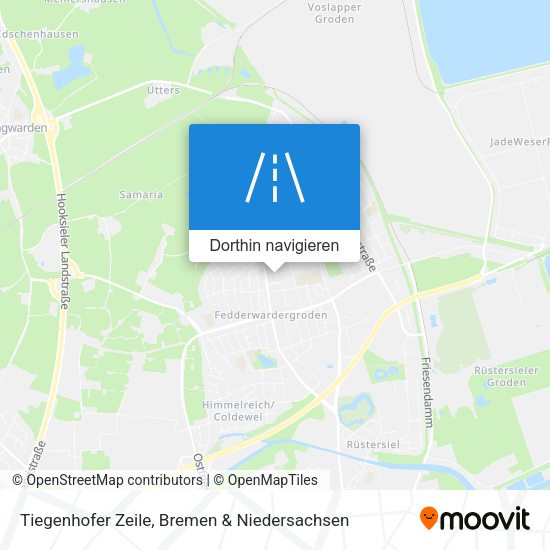 Tiegenhofer Zeile Karte