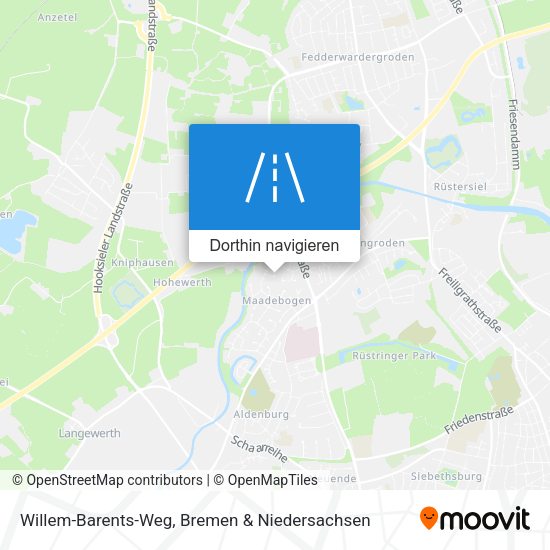 Willem-Barents-Weg Karte