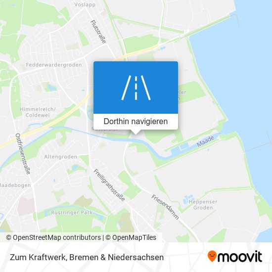 Zum Kraftwerk Karte