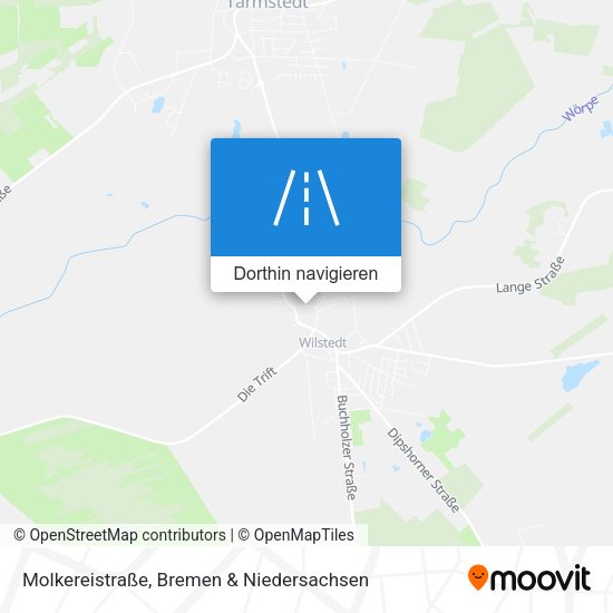 Molkereistraße Karte