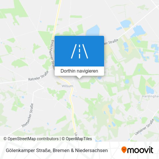 Gölenkamper Straße Karte