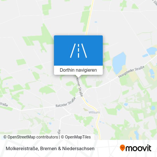 Molkereistraße Karte