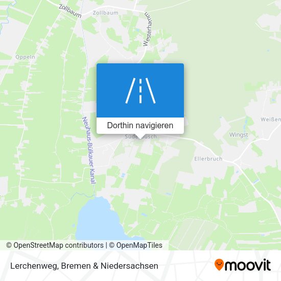 Lerchenweg Karte