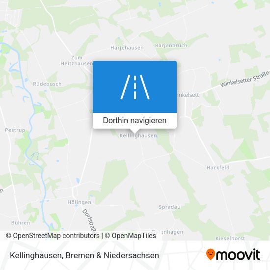 Kellinghausen Karte