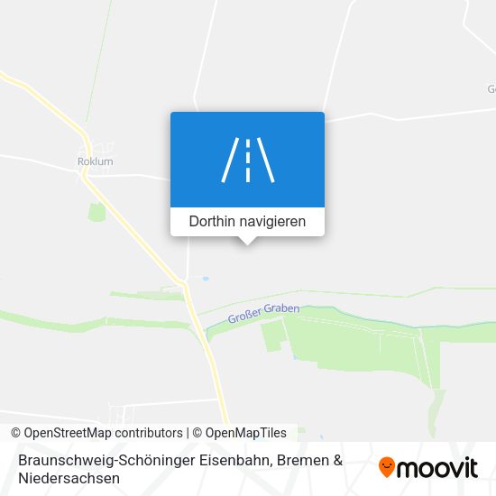 Braunschweig-Schöninger Eisenbahn Karte