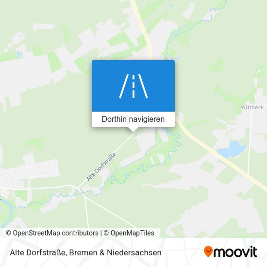 Alte Dorfstraße Karte