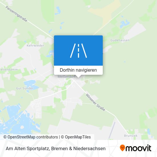 Am Alten Sportplatz Karte