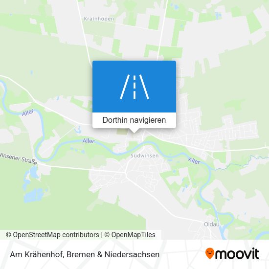 Am Krähenhof Karte
