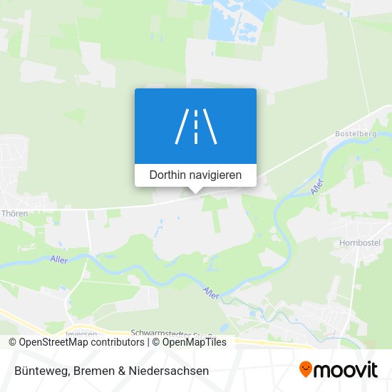 Bünteweg Karte