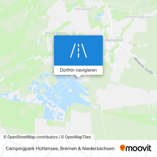 Campingpark Hüttensee Karte