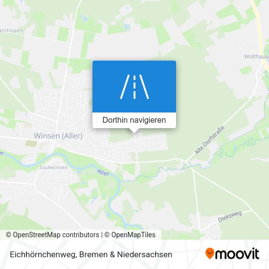 Eichhörnchenweg Karte