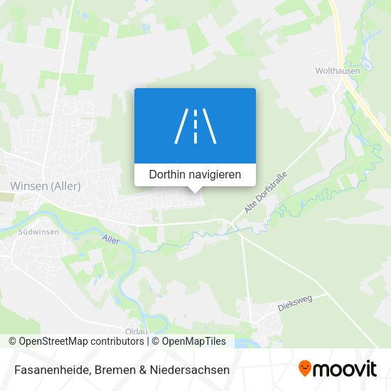 Fasanenheide Karte