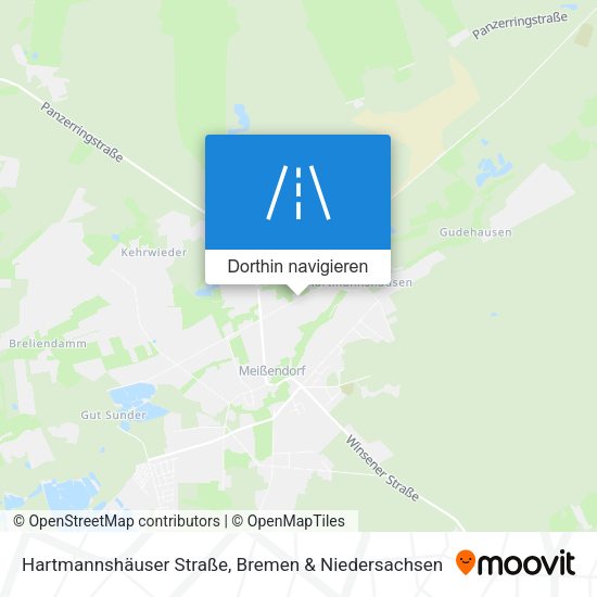 Hartmannshäuser Straße Karte