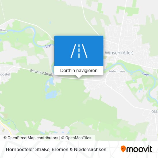 Hornbosteler Straße Karte